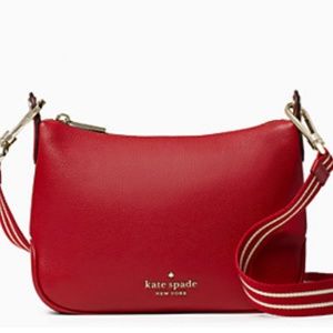 Kate Spade red rosie small crossbody purse handbag